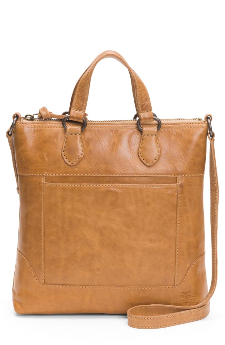 Frye Melissa Small Leather Tote - Beige