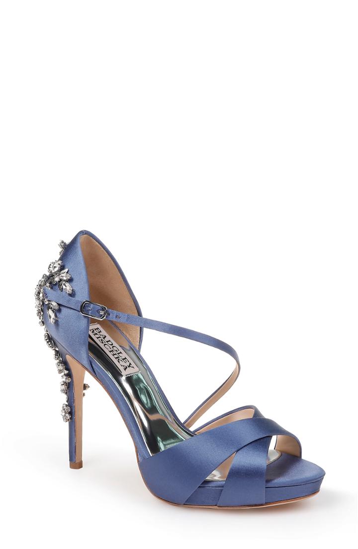 Women's Badgley Mischka Fame Sandal M - Blue