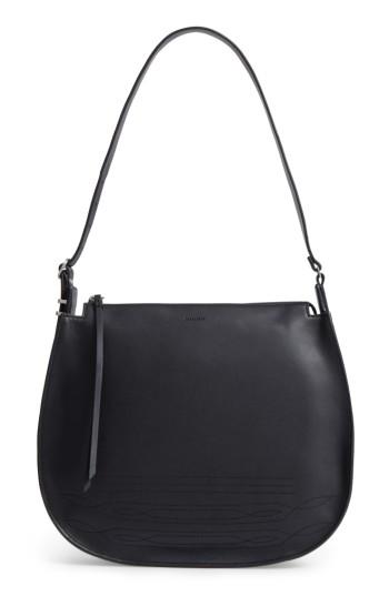 Allsaints Cooper Lea Calfskin Leather Hobo -