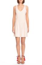 Women's Sezane Alya Crisscross A-line Dress Us / 34 Fr - Pink