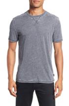 Men's John Varvatos Star Usa Jaspe Burnout T-shirt - Blue