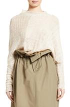 Women's Stella Mccartney Asymmetrical Linen Sweater