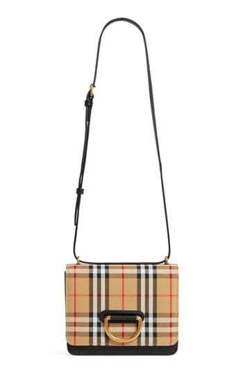Burberry Small D-ring Leather Crossbody Bag -