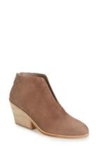 Women's Eileen Fisher Nelson Split Shaft Block Heel Bootie .5 M - Grey