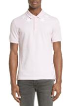 Men's Givenchy Star 74 Cuban Fit Polo - Pink