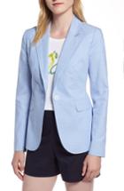 Women's 1901 Cotton Chambray Blazer - Blue