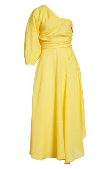 Women's Rachel Comey Tipple One-shoulder Dress - Yellow