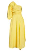 Women's Rachel Comey Tipple One-shoulder Dress - Yellow
