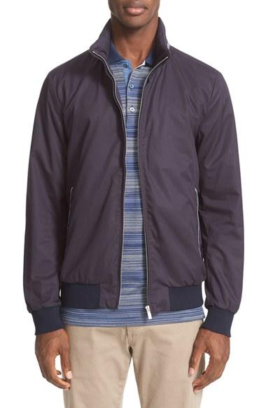 Men's Paul & Shark Packable Bomber Jacket