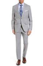 Men's Boss Jewels/linus Trim Fit Stripe Wool Suit