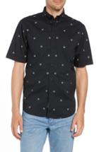 Men's Rag & Bone Smith Fit Sport Shirt, Size Small - Black