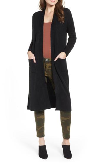 Women's Dreamers By Debut Longline Cardigan - Black
