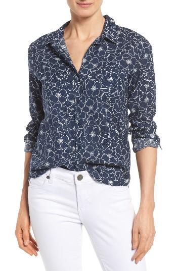 Women's Nydj Linen & Cotton Shirt