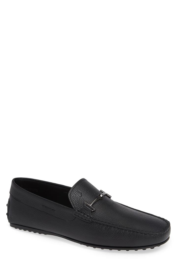 Men's Tod's Double Bit Driving Loafer .5us / 7.5uk - Black