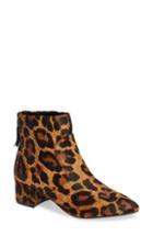 Women's Karl Lagerfeld Paris Maude Genuine Calf Hair Boot .5 M - Brown