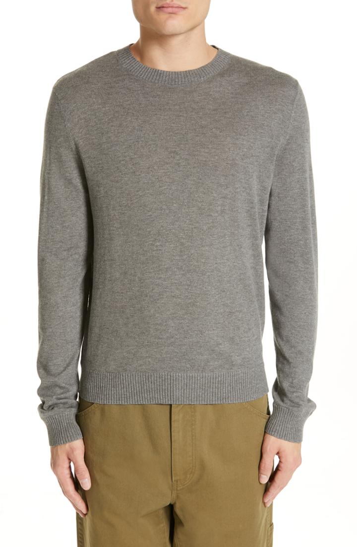 Men's A.p.c. Douglas Sweater - Grey