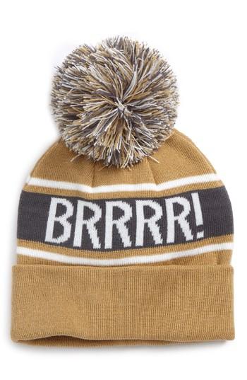 Women's Bp. Verbiage Fair Isle Beanie - Beige