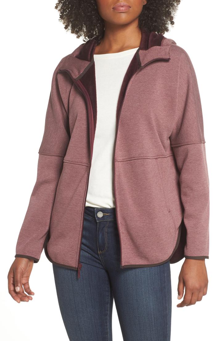 Women's The North Face Cozy Slacker Jacket - Purple