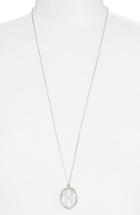 Women's Argento Vivo Personalized Monogram Pendant Necklace