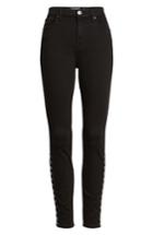 Women's 7 For All Mankind Hook Hem High Waist Ankle Skinny Jeans