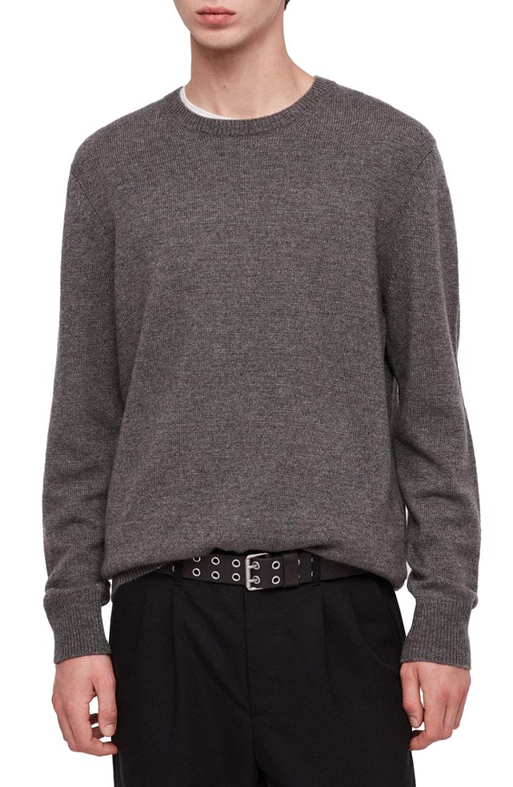 Men's Allsaints Travon Slim Fit Wool Blend Sweater