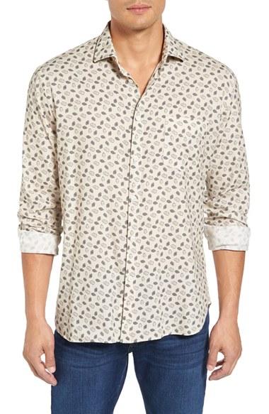 Men's Billy Reid John T Print Sport Shirt