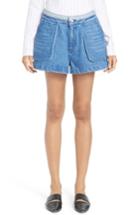 Women's Opening Ceremony Inside Out Denim Shorts