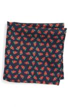 Men's Paul Smith Strawberry Skull Silk Pocket Square
