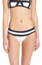 Women's Pilyq Colorblock Bikini Bottoms - White