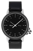 Men's Miansai 'm12' Round Leather Strap Watch, 39mm