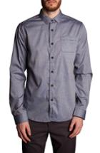 Men's Descendant Of Thieves Pinpoint Sport Shirt - Blue