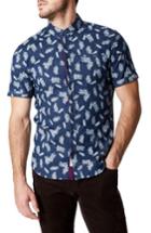 Men's 7 Diamonds Symphony Stretch Sport Shirt - Blue