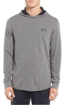 Men's Under Armour Waffle Knit Hoodie - Grey