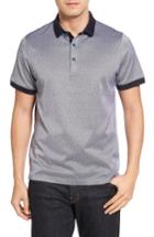 Men's Bugatchi Microstripe Jersey Polo