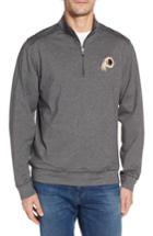 Men's Cutter & Buck Shoreline - Washington Half Zip Pullover - Grey