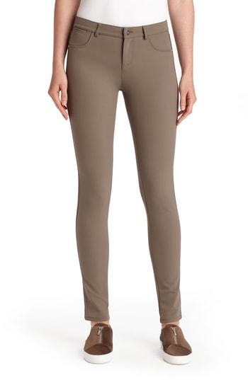 Women's Lafayette 148 New York Mercer Acclaimed Stretch Skinny Pants (similar To 16w) - Grey