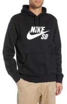 Men's Nike Sb Icon Essential Hoodie, Size - Black