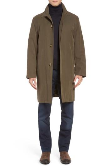 Men's London Fog Rain Coat S - Green