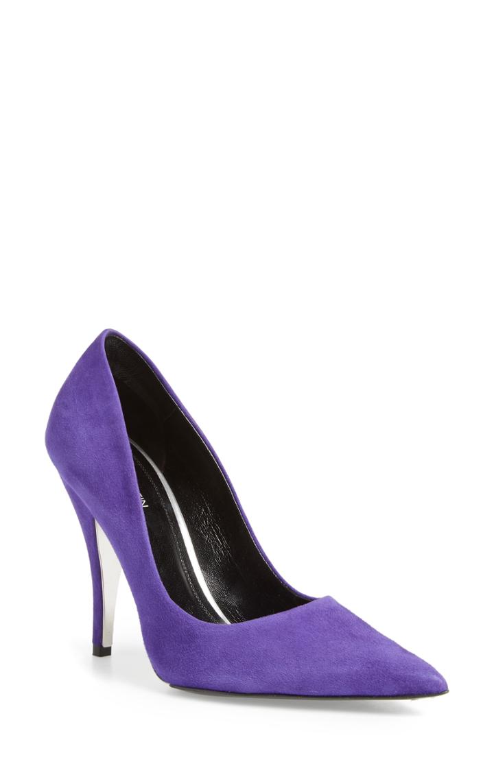 Women's Calvin Klein 205w39nyc Roslynn Pointy Toe Pump Us / 39eu - Blue