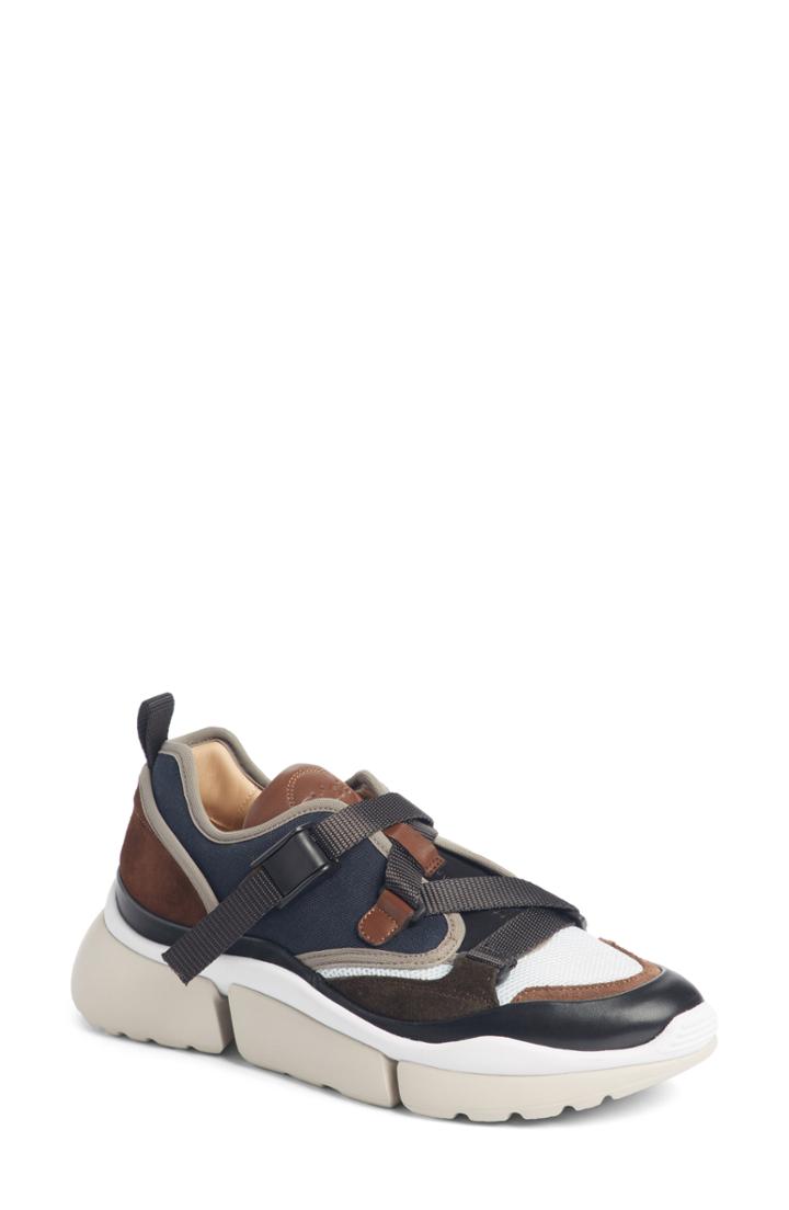 Women's Chloe Sonnie Low Top Sneaker Us / 36eu - Blue