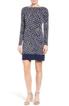 Women's Michael Michael Kors Nyla Border Croc Print Shift Dress