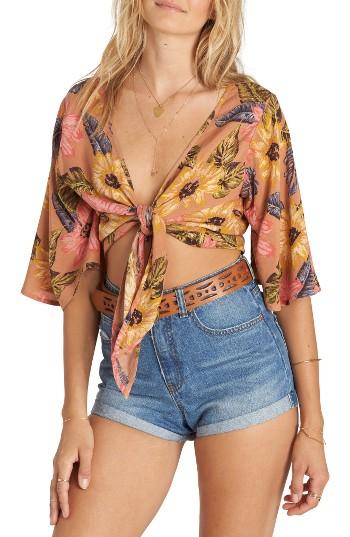 Women's Billabong Get It Twisted Crop Top