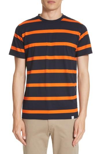 Men's Norse Projects Neils Industrial Stripe T-shirt