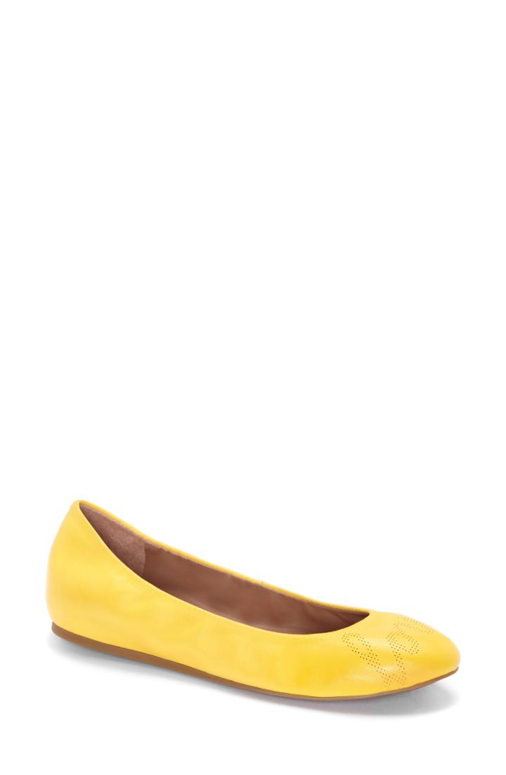 Women's Ed Ellen Degeneres 'langston' Ballet Flat .5 M - Orange