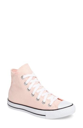 Women's Converse Chuck Taylor All Star Woven High Top Sneaker M - Pink