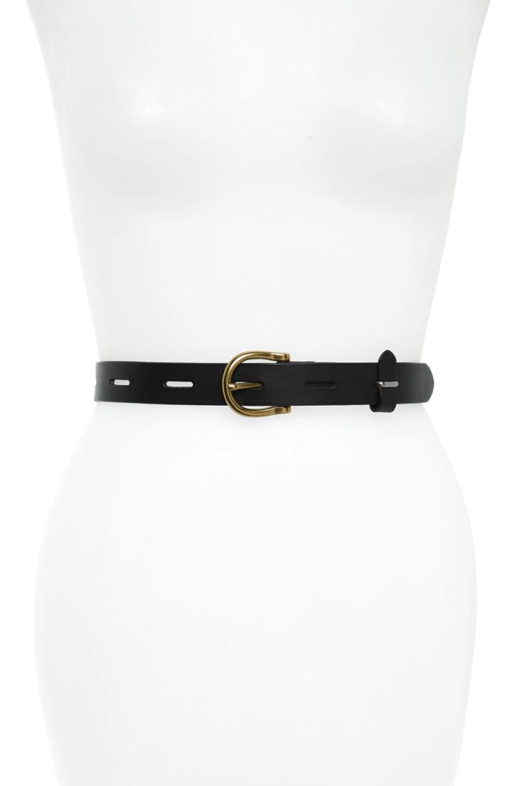 Women's Madewell Backcountry Belt - True Black