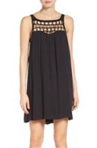 Women's Bb Dakota Astor Ray Crochet Shift Dress