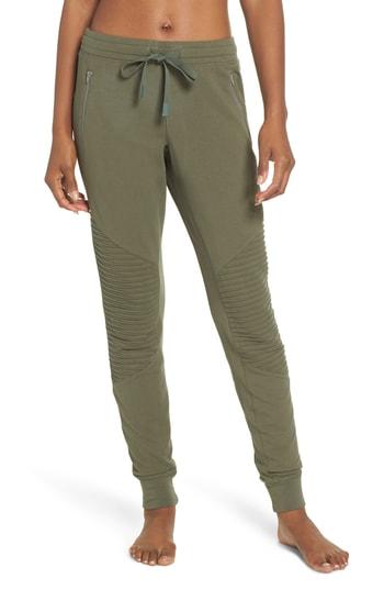 Women's Alo Urban Moto Sweatpants - Green