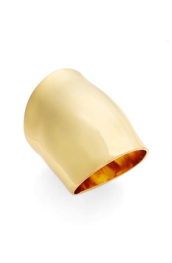 Women's Argento Vivo Sculpted Shield Ring