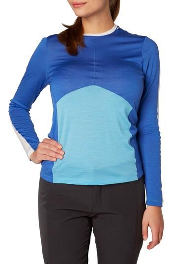 Women's Helly Hansen Merino Light Long Sleeve Tee - Blue